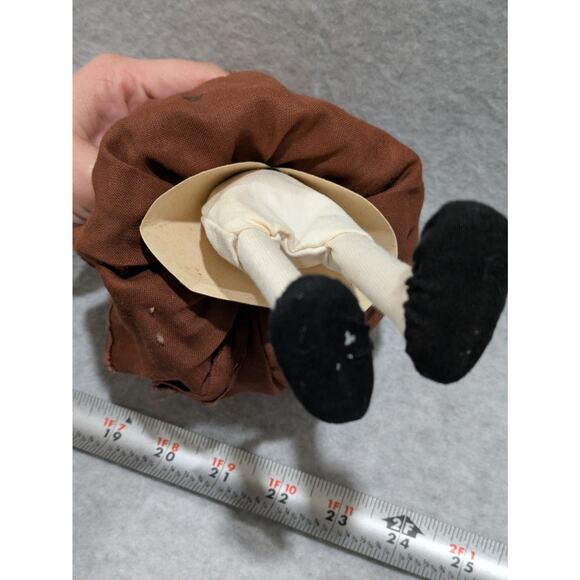 BAITZ Doll With Original Tag Whistling Hand Painted Bisque Face Vintage 2 Pcs - Picture 13 of 16